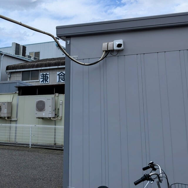 事業所駐車場
